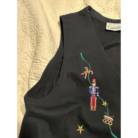 Capistrano Christmas sweater vest 14/16 - Picture 7 of 8